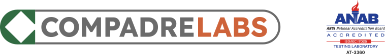 Compadre Labs and ANAB logos